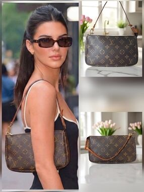 🔥 Louis Vuitton PRISTINE Pochette Accessoires Monogram 1994 Vintage Bag ✨